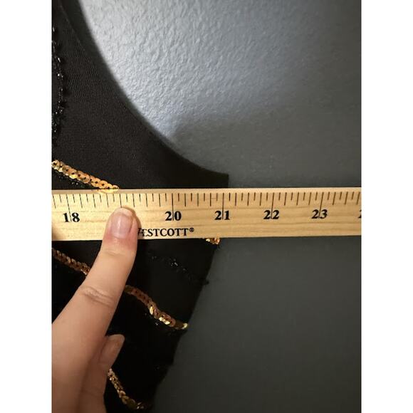 Babeyond Great Gatsby Style Dress Women's Size XXL Formal Sequin Detailed Beaded - Picture 7 of 11